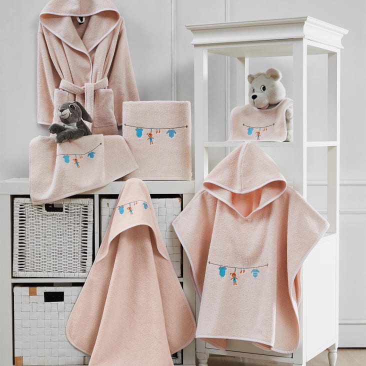 Poncho de bain enfant 4 8 ans petale Taille Unique Sweety Maisons du Monde