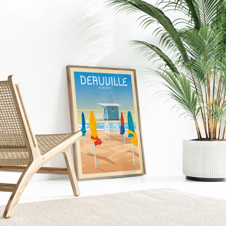 Poster ARTTOR 30x40cm – Surf, Plage, Sport, Déco Murale