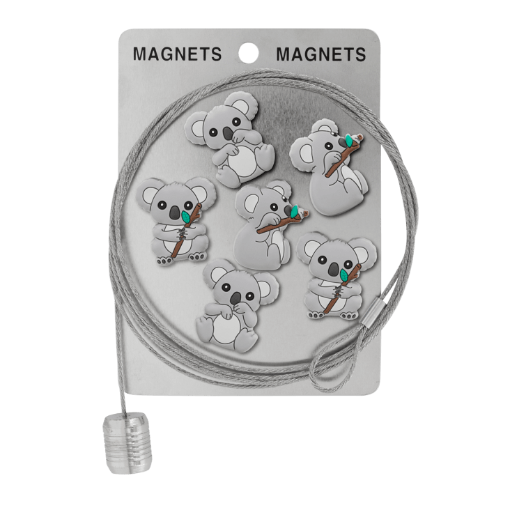 Câble porte photos et Koala aimant 0 x 0 x 0 cm Maisons du Monde