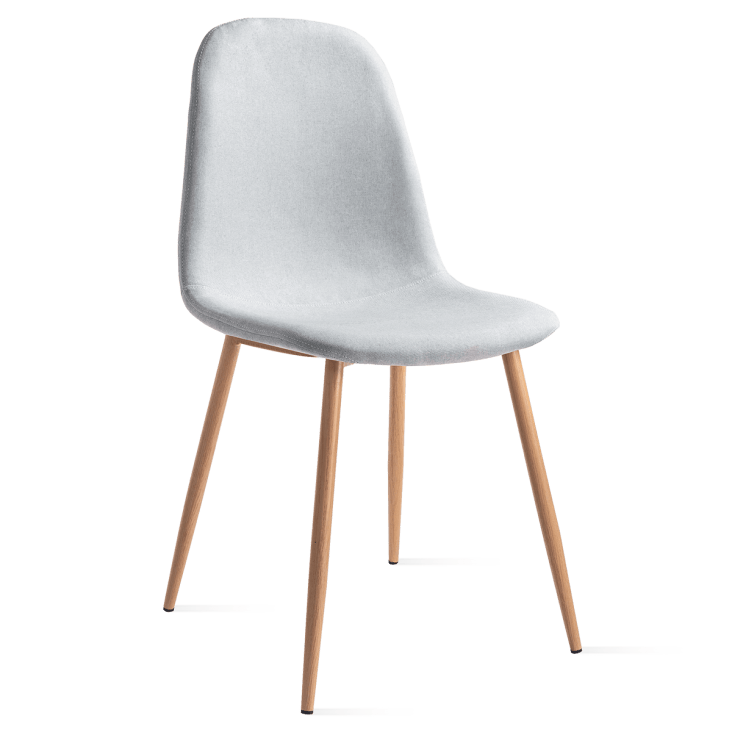 Pack de 2 sillas de comedor tapizadas modelo Mataró