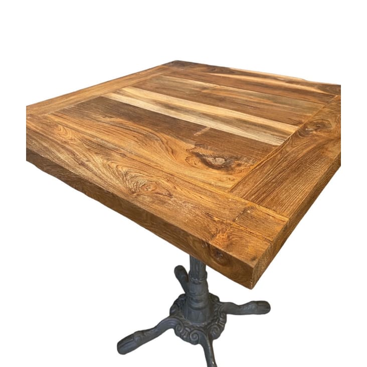 Mesa exterior cuadrada madera Mestra Madera M368