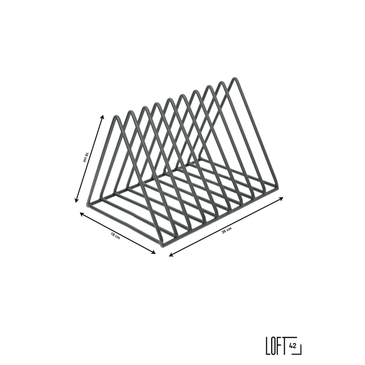 ELBA Zeitschriftenständer Gelb - PVC Magazinhalter 32x24cm Für Büro & Wohnung