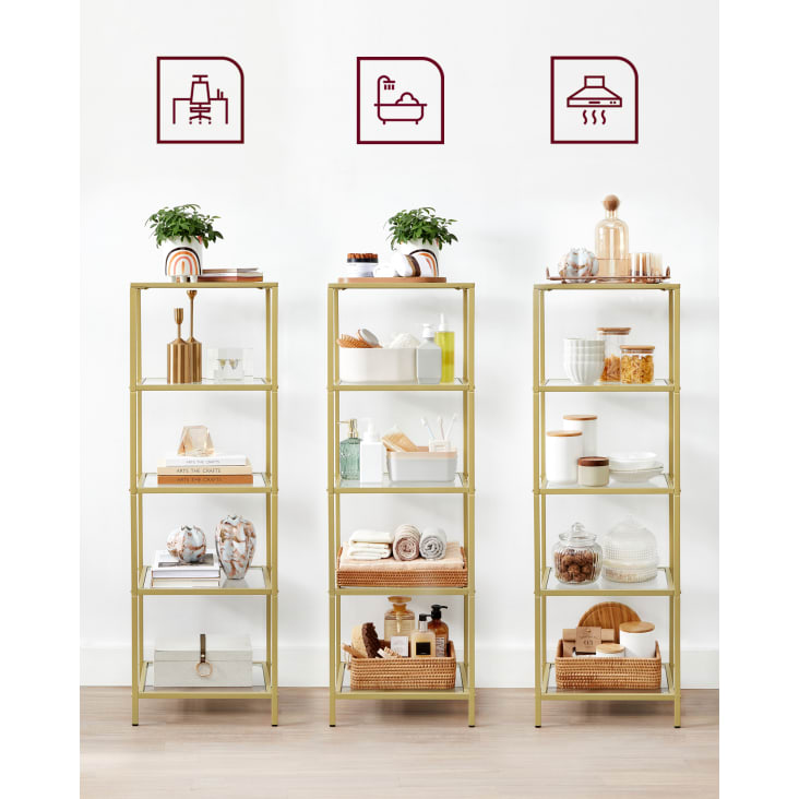 PNI Interrupteur Double Tactile SH202G En Verre, Or Avec Indicateur Led Couleur Or Bouton Interrupteu 43698304