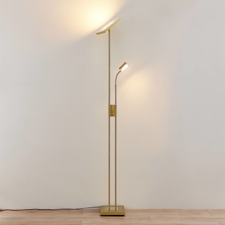 Maisons messing | Stehlampe du Monde gold / LED Metall, aus