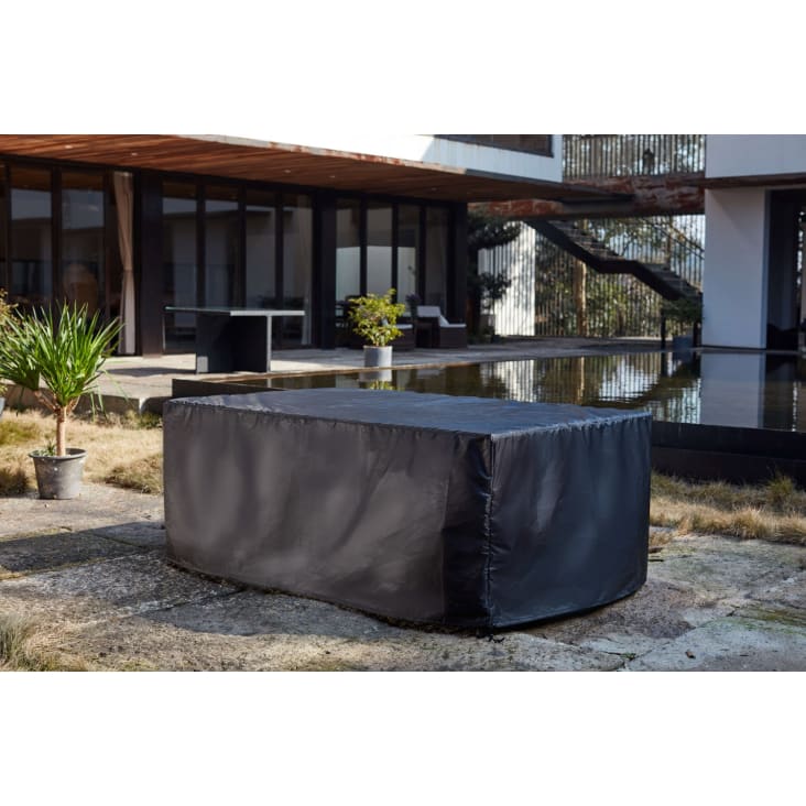 Housse De Protection Pour Salon De Jardin D'angle L255 Cm Aerocover M21042602