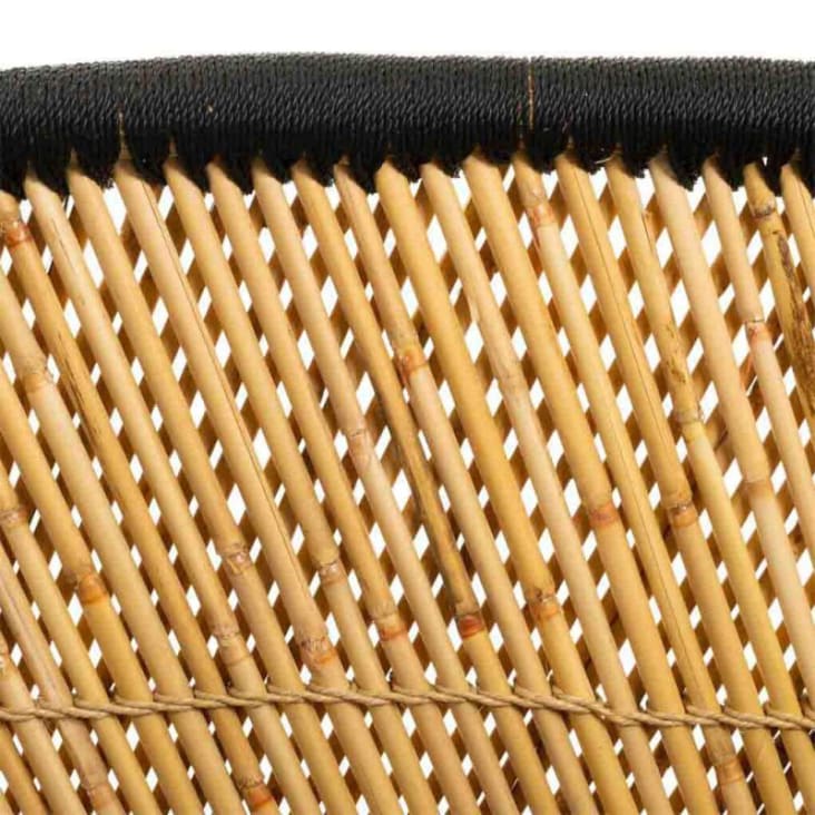 Sofá de exterior en acero y cuerda con cojines Made in Italy.