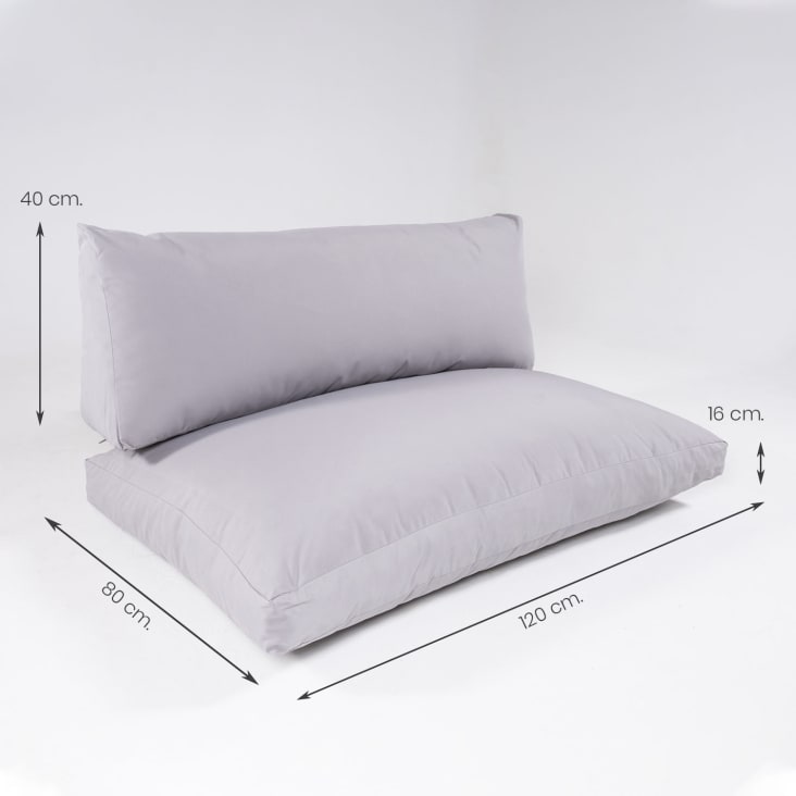 Respaldo Almohadas Para Cama De 120 Set Cojines De Palé, Asiento
