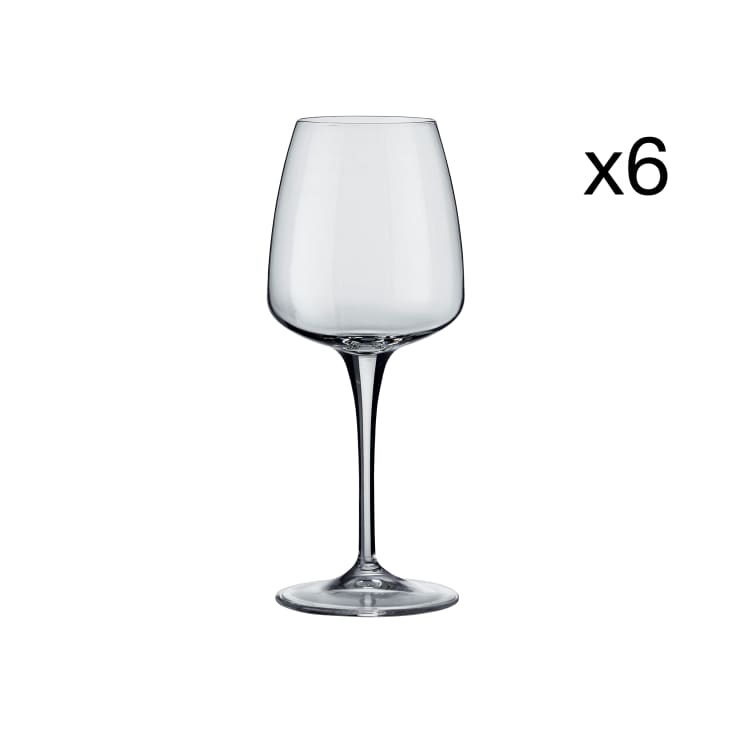 6 Verres Hauts Bormioli Luigi Topclass - 35cl, Verre Sonore, Transparent