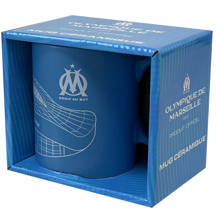 La Plume Doree Porte-clefs Olympique de Marseille Bleu