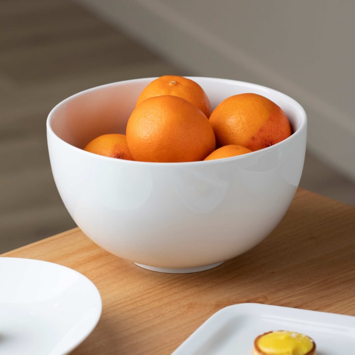 Saladier en Porcelaine Côme | Maisons du Monde