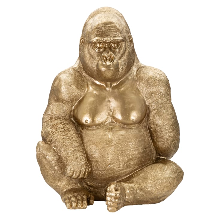 DGUSO Gorilla Giocattolo Antistress 1 Pezzo Gorilla Giocattolo(13*11cm)Giocattolo Antistress Gorilla Giallo,Giocattolo Sensoriale Antistress Regali per Adulti per Bambini,Alleviare lo Stress