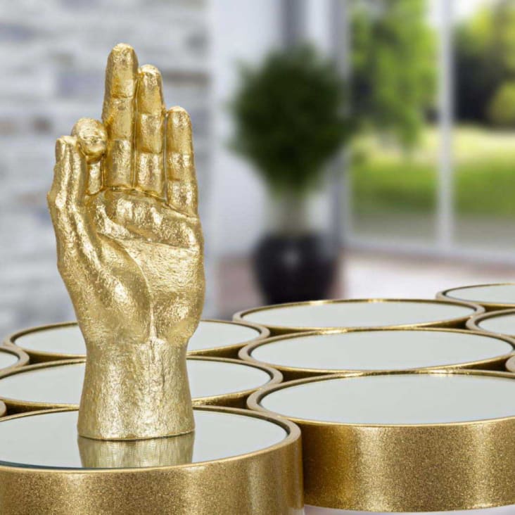 Statuetta Teschio Decorato Con Petali Nemesis Now - 15 Cm In Resina, Colore Nero - Foto 11