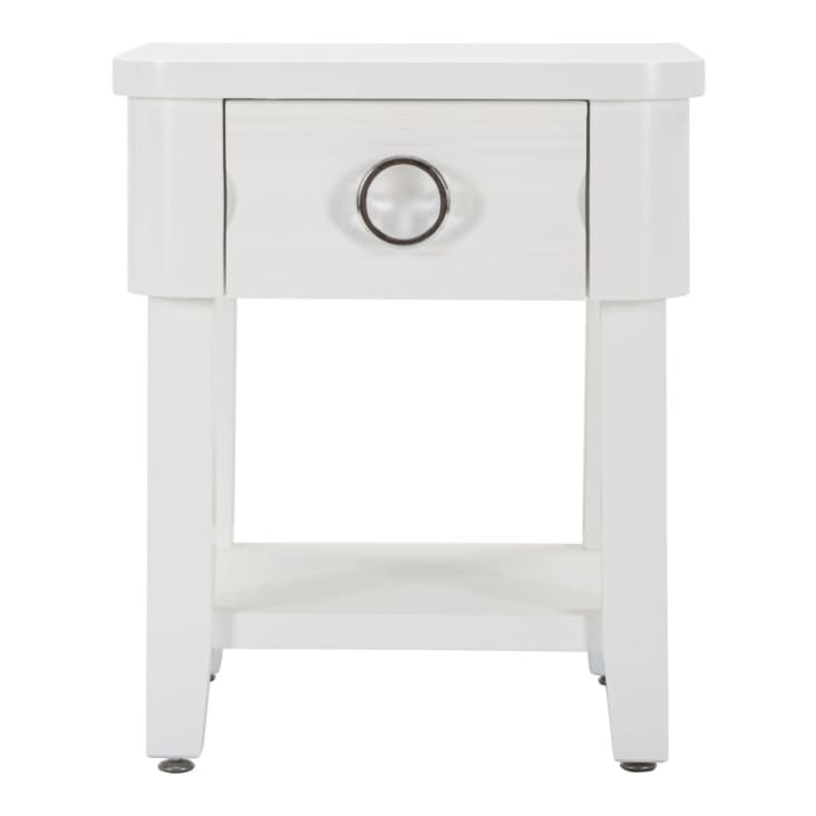 BAUBUY Comodino Stretto Con 2 Cassetti Comodino In Pelle In Microfibra