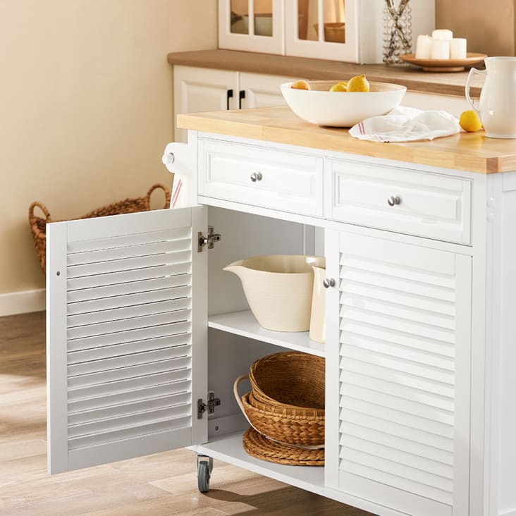 Meuble Étagère à Roulettes Avec Tiroir – Rangement Salle De Bain Ou Cuisine, Dimensions 14x50x58 Cm