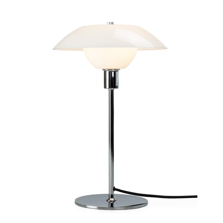 Lampe de Table en verre et métal chromé-Bergen cropped-2