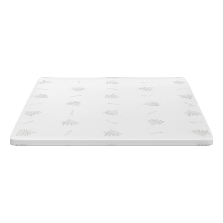 DolciSogni Topper Memory Foam Rigido Per Letto Matrimoniale 160x200, Spessore 5cm Con Fodera In