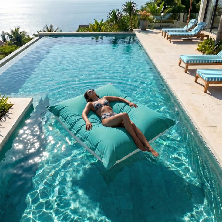 Tappeto galleggiante per piscina Aquafitmat con accessori | Leroy Merlin