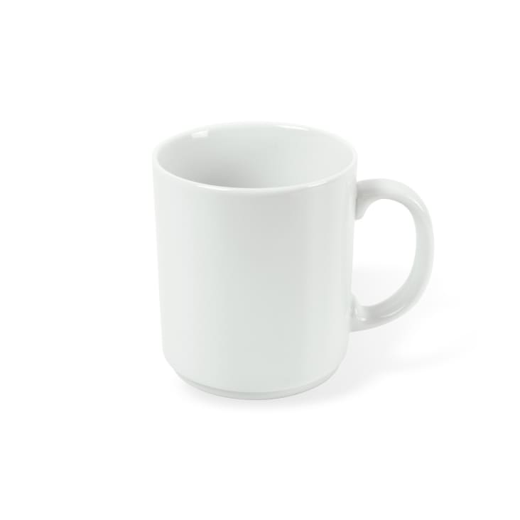 Mango De Copa Oxford De Porcelana Blanca | 96 Mm Acabados Múltiples | Para Tazas Y Teteras