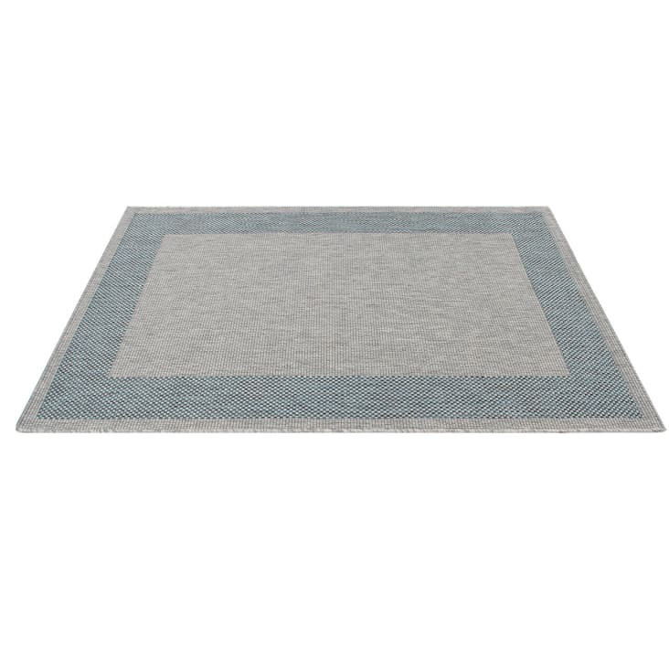 Tappeto per Interno-esterno in Polipropilene Blu 200x280cm