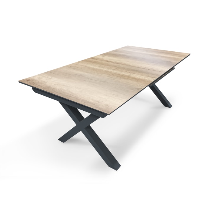 MA MAISON Bauletto Da Giardino 90 Litri - Effetto Legno, In Resina, 42.5x44x50 Cm, Resistente Ai Raggi UV - Foto 11