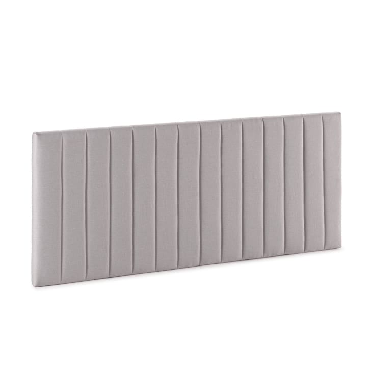 VidaXL Coussin de tête de lit gris clair 140 cm Tete de lit en Tissu - Maison