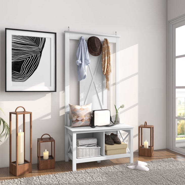 Panget Zapatero Y Perchero Recibidor Ikea Perchero Banco Ikea