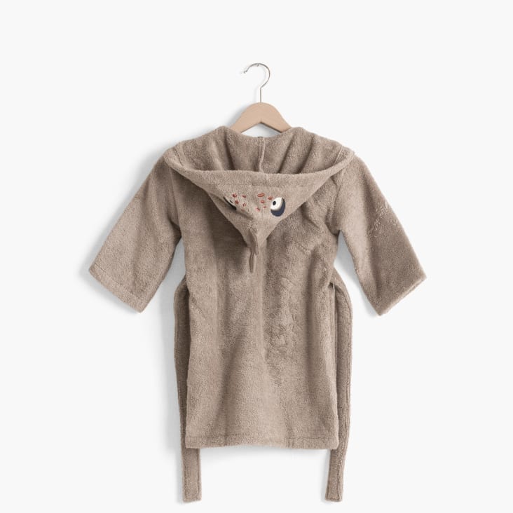 Peignoir enfant Lin beige