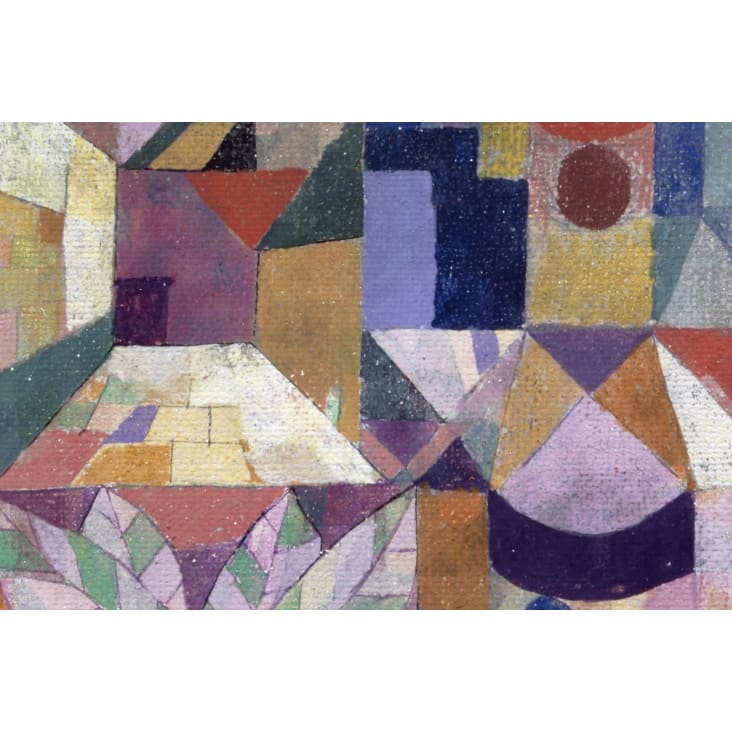 Tela 60x40 stampa Burggarten Paul Klee PAUL KLEE