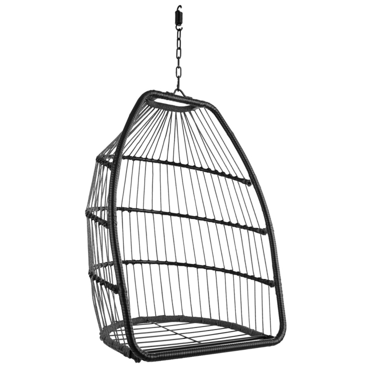 Poltrona Sospesa Ariane Tectake® Con Cuscini | Sedia Girevole Per Esterno - Foto 8