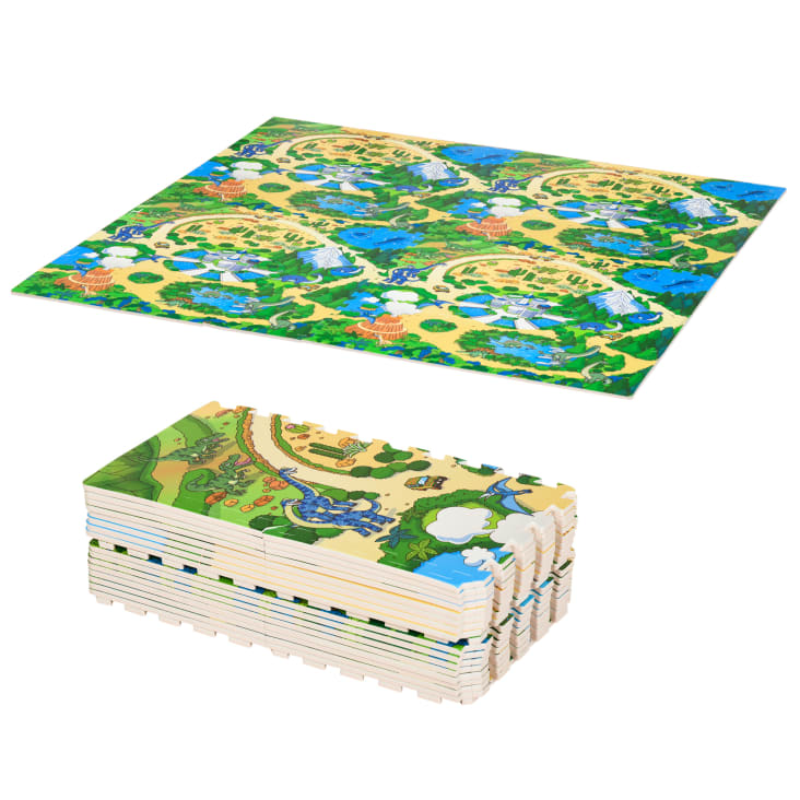 Tappeto puzzle per bambini 36 pezzi antiscivolo schiuma eva