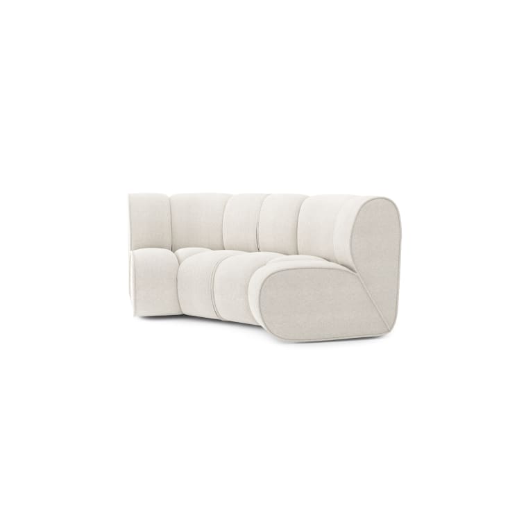 Canapé d'angle en tissu 3 places blanc pur-Leonie cropped-3