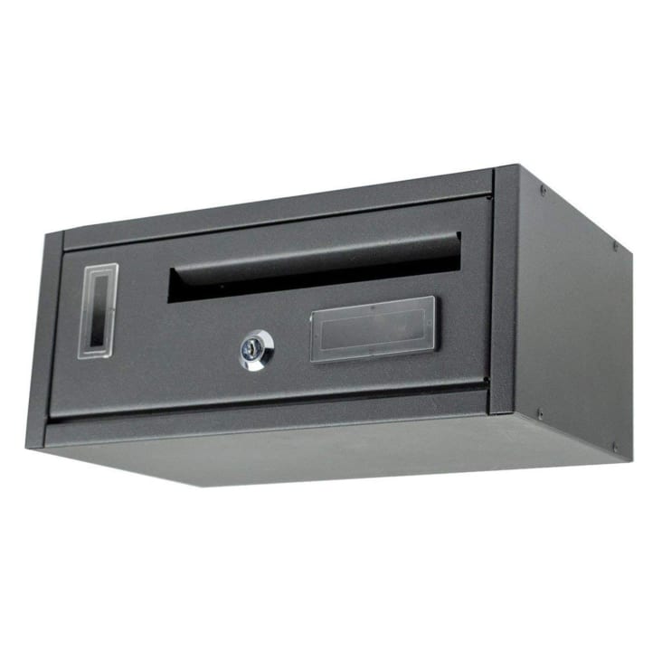 Cassetta Postale Armony Antracite 37x13x36 Cm - Con Serratura E Chiavi, Per Esterno - Foto 9