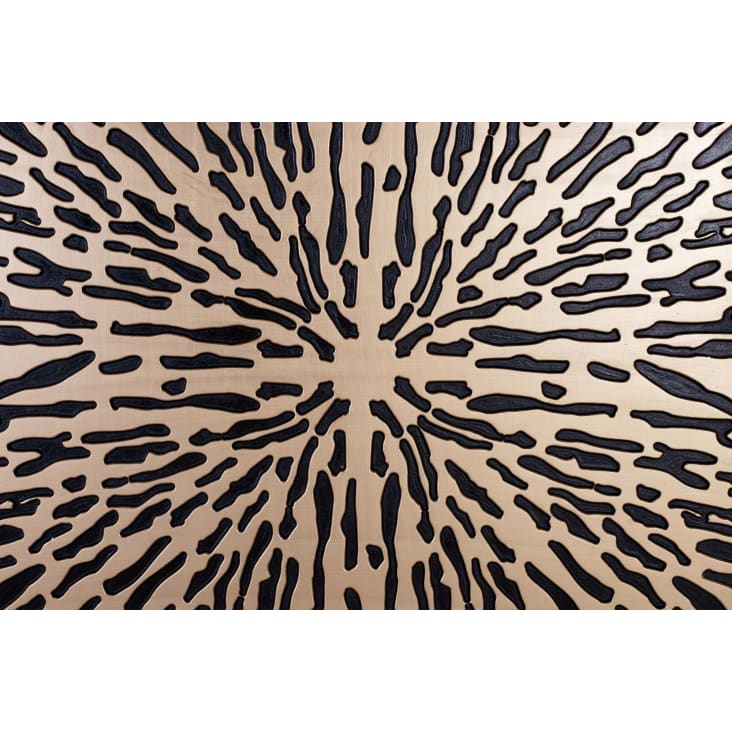 DHOME Kopfteil Im Palettenstil – Aus Recyceltem MDF-Holz, Graue Stacheln, 95 X 46 Cm, Inkl. Montagematerial