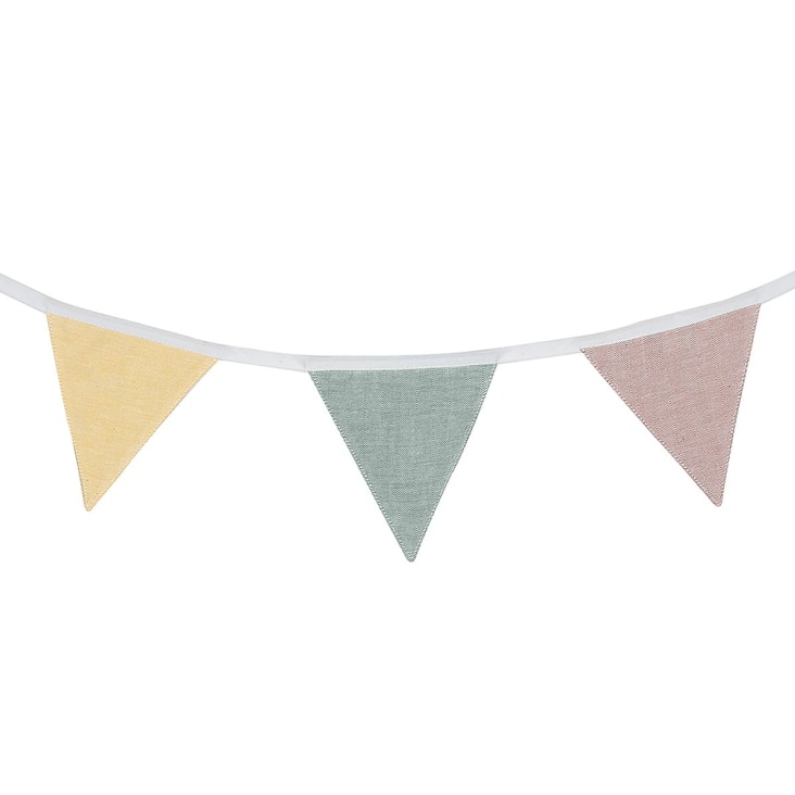 Guirlande fanion tissu 350 cm Coton - fanion chambre enfant guirlande drapeau Souris