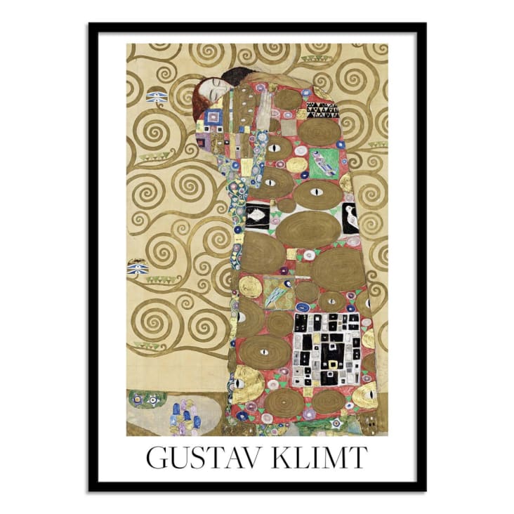 Affiche Art Gustav Klimt - Der Kuss 50x70cm main image 0