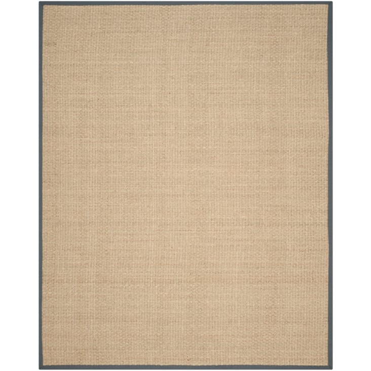 Vaso per piante di erba marina naturale con pellicola – 26 x 22 cm – Vaso da fiori in fibra naturale per piantare direttamente – Decorazione da