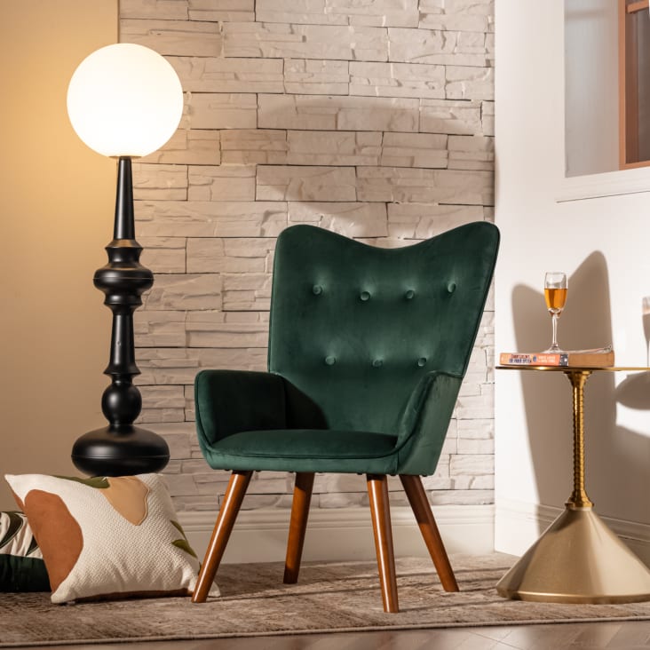 Sedia Imbottita Poltroncina Moderna Per Camera Da Letto Poltrona