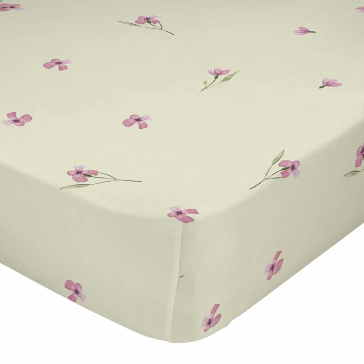 Sleepdown Spannbettlaken – 100% Baumwolle, Satin, Gestreift, Extra Tief (32 Cm), Grau