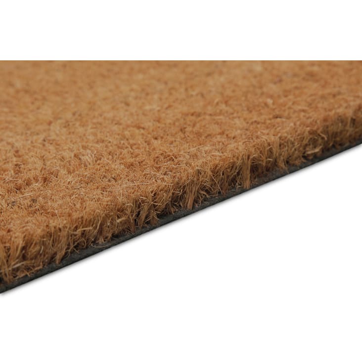 Paillasson En Fibre De Coco 40x60 Cm - Antidérapant PVC - Pour Intérieur Et Extérieur - Personnalisable Avec Motif Imprimé