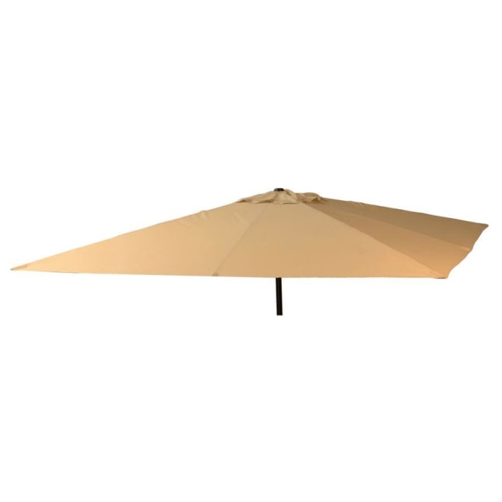 Telo Per Ombrellone Quadrato 3x3 M – Antracite, Poliestere 240 G/m², Impermeabile, UV 50+