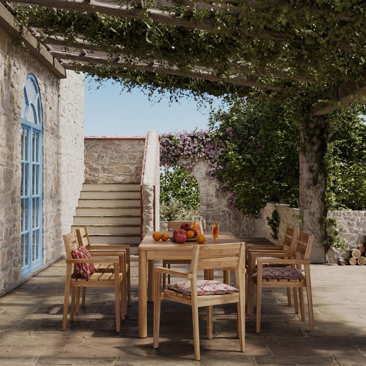 Set Giardino 2in1 Outsunny - Tavolo Con 2 Sedie O Panca, Legno Di Larice, Teak - Foto 3