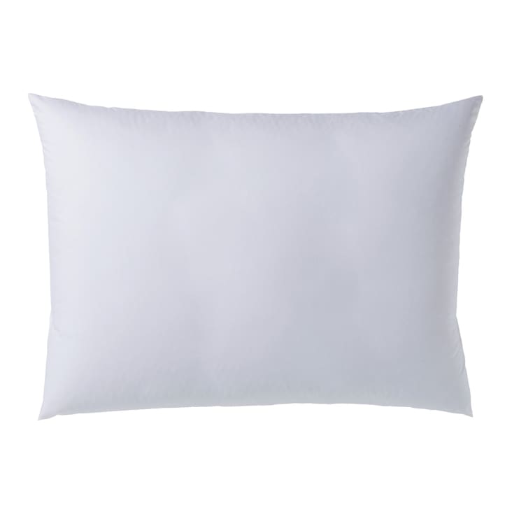 Taie d'oreiller en 100% coton blanc 50x70 cm-Calvi cropped-2
