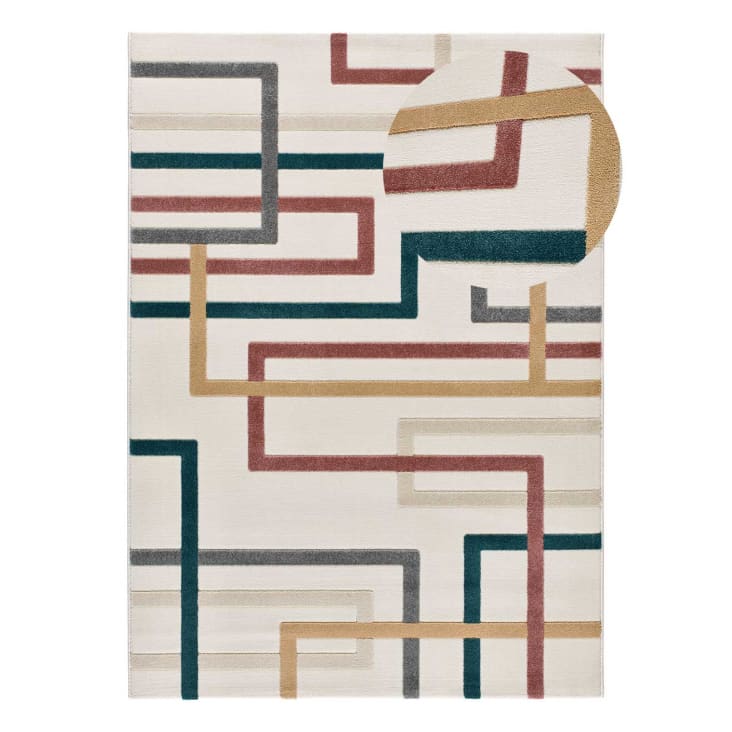 Bunter Schachbrettteppich – Waschbar, 22,9 X 30,5 Cm, Ultraflach, Retro-Look Für Wohnzimmer, Küche, Büro & Mehr