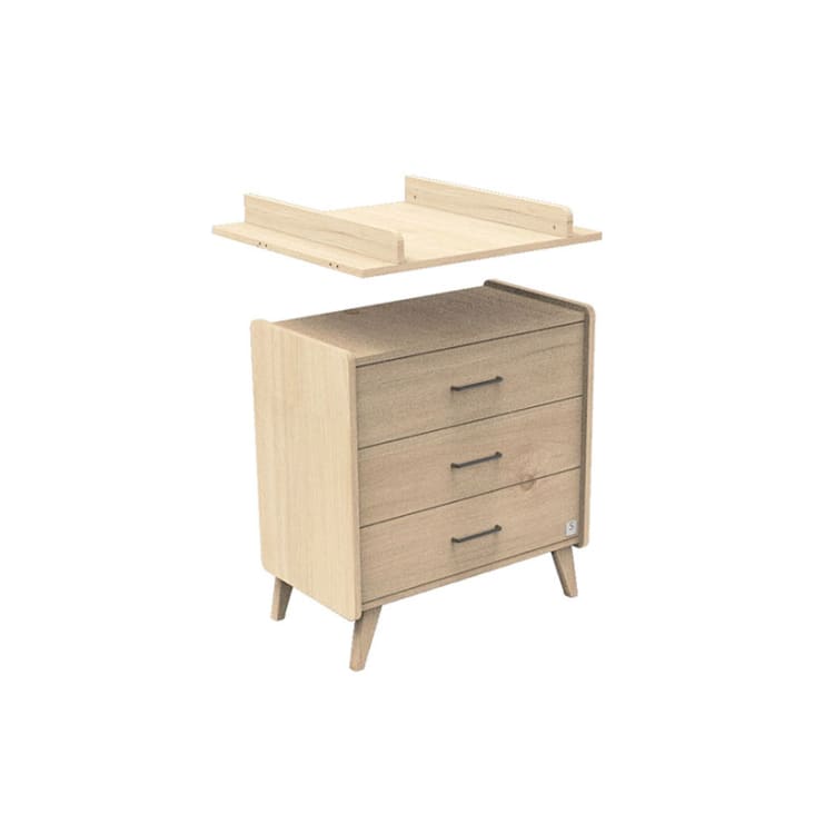 Plan à Langer Pour Commode 1 Porte 3 Tiroirs - SAUTHON - Beige Clair Bwz34 1 Frb3 Plan à Langer Pour Commode 1 Porte 3 Tiroirs - SAUTHON - Beige Clair Bwz34 1 Frb3