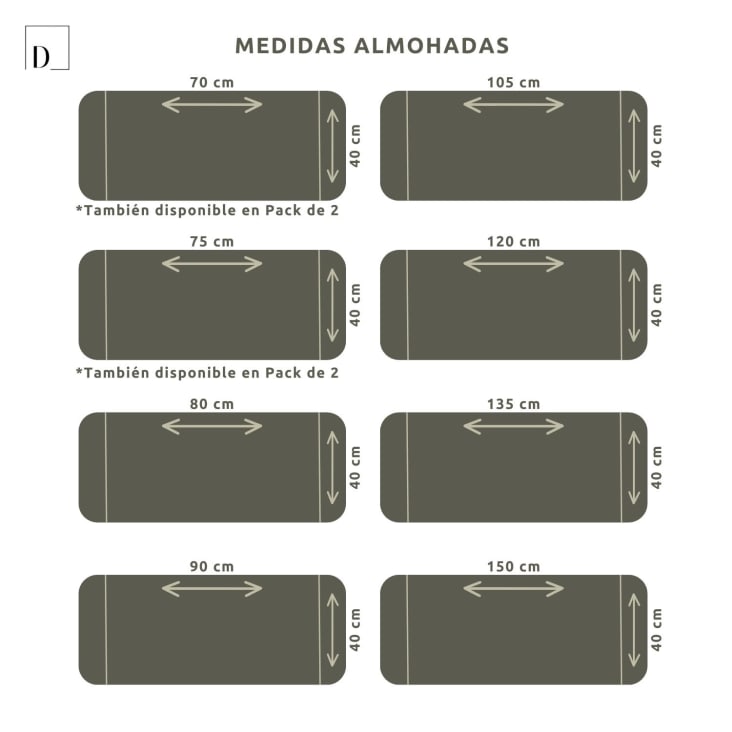 Almohada de copos best sale