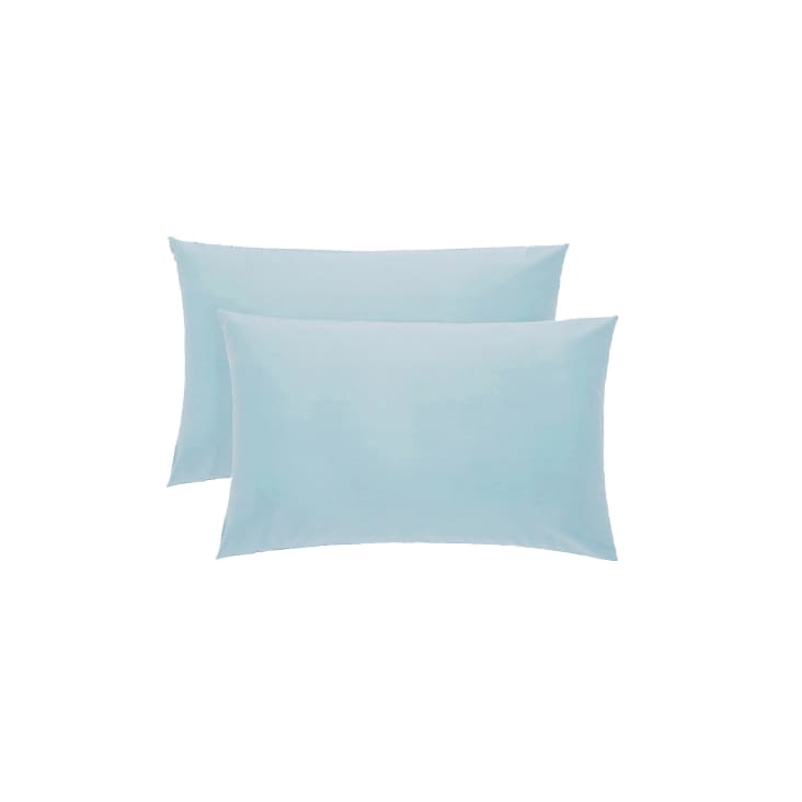 Coppia Federe Per Cuscini Trapuntate Con Cerniera &ndash; Aloe Vera &ndash; 50x80 Cm &ndash; Bianco &ndash; Mastro Bianco