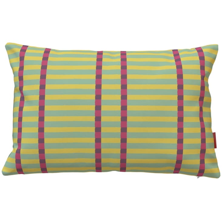 Panca Da Giardino Con Cuscini In Resina Intrecciata Beige - Foto 4