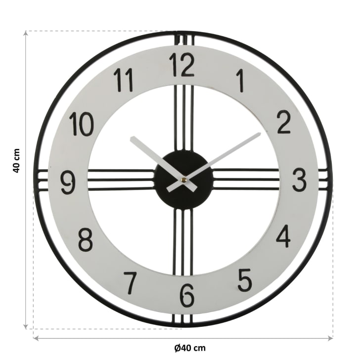 fotografía de reloj vintage en blanco y negro