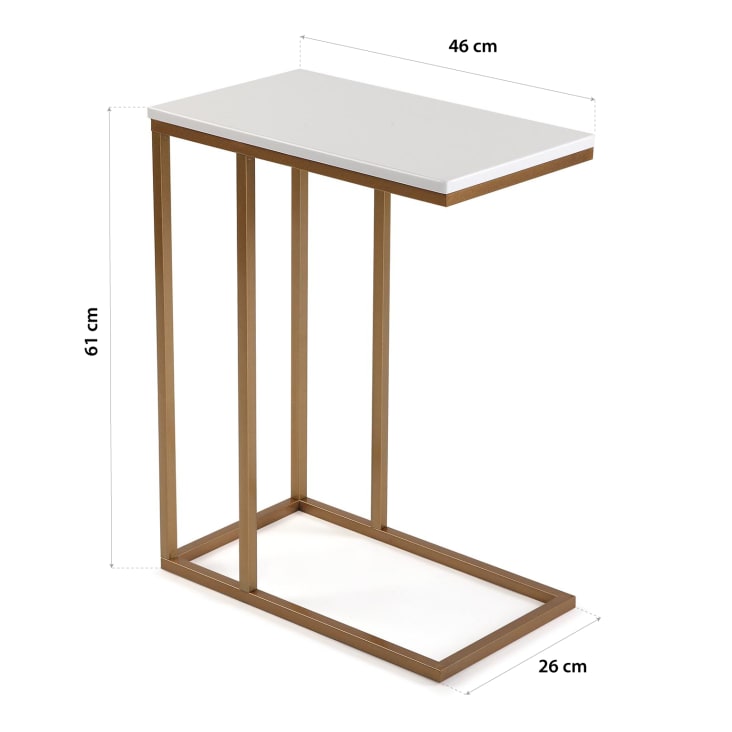 Avalaya Collana Lunga 48 Cm Con Perline In Legno - Colori Fusion Blu, Oro E Bianco - Gioiello Etnico Boho