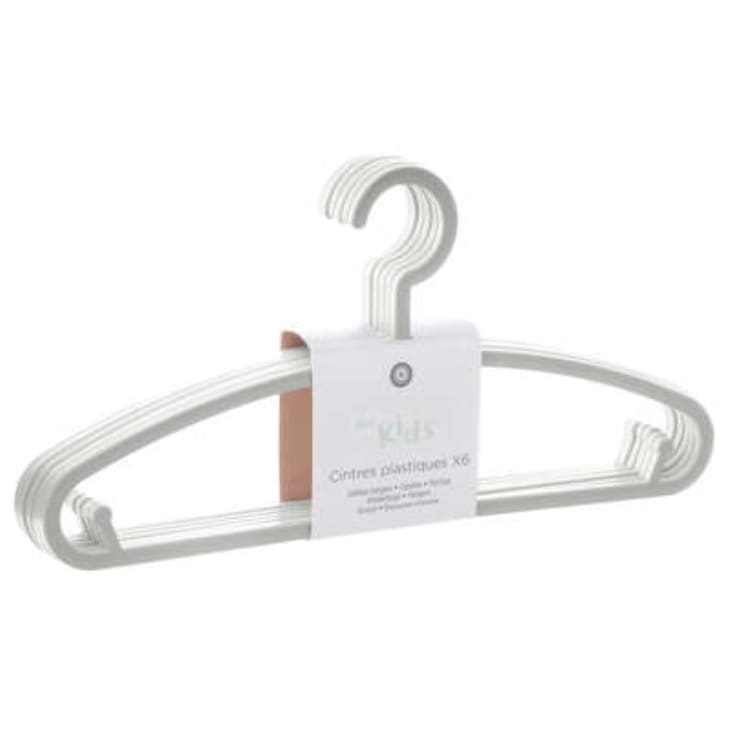 30 Cintres Enfant Plastique - 29,5cm - Antidérapants Et Ultra Fins - Pour Armoire De Bébé Ou Enfant